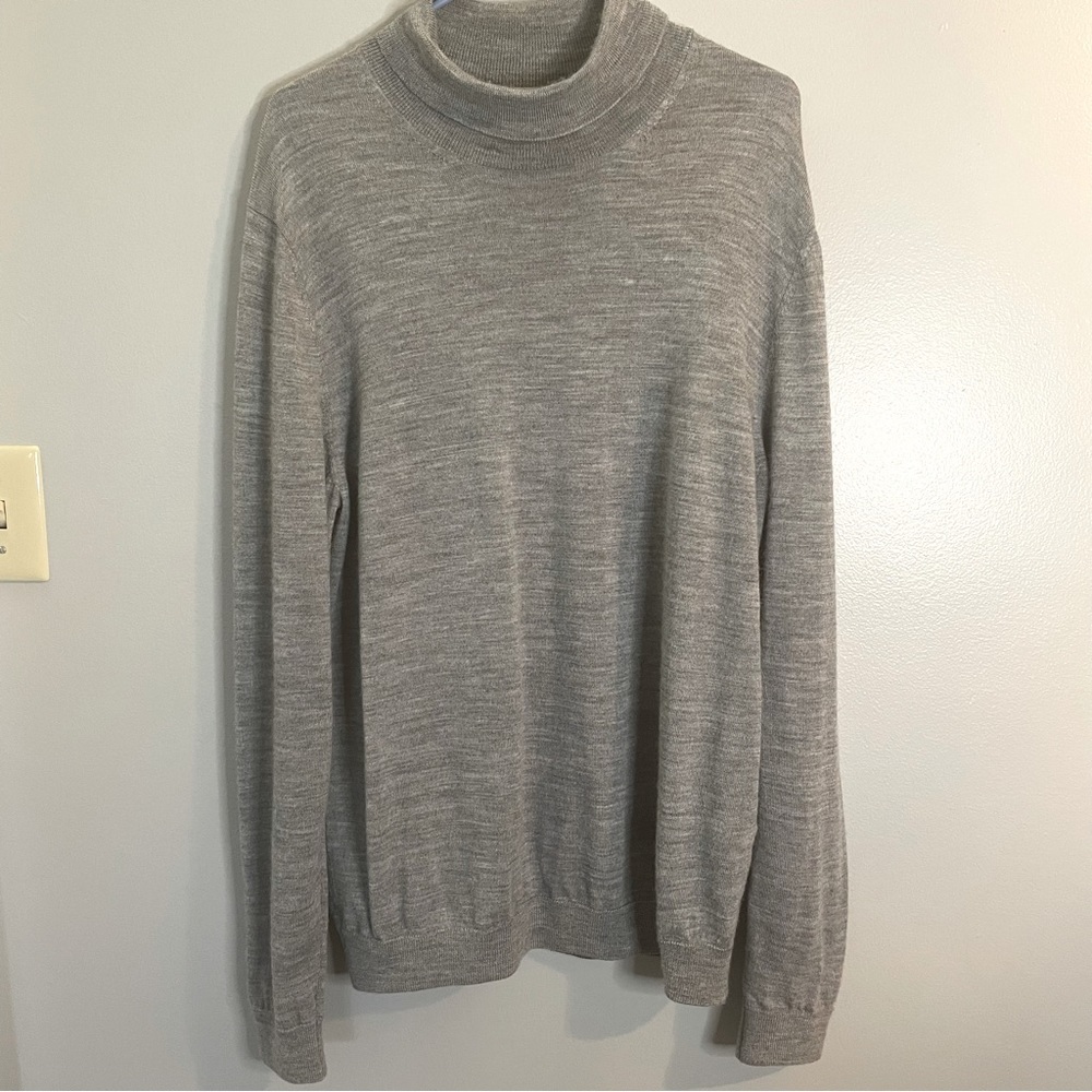 TASSO ELBA Mens 100% Merino Wool Pullover Sweater SZ/L